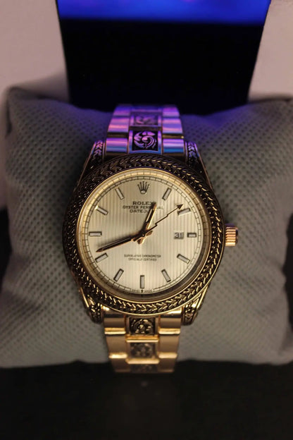 RLX - Engraving (Copper White Dial) - AAA Quality - Premium Edition