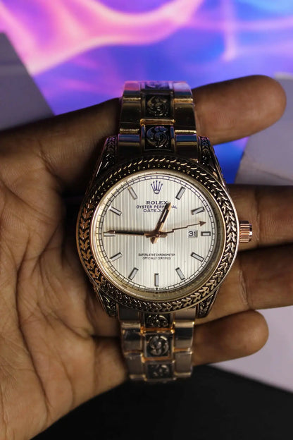 RLX - Engraving (Copper White Dial) - AAA Quality - Premium Edition