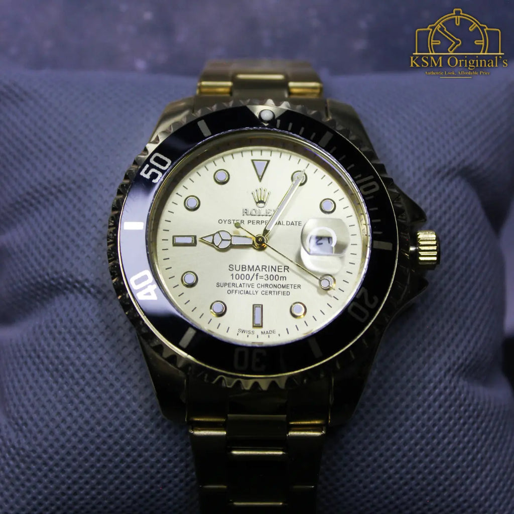 RLX – Submariner – Golden – AAA Quality