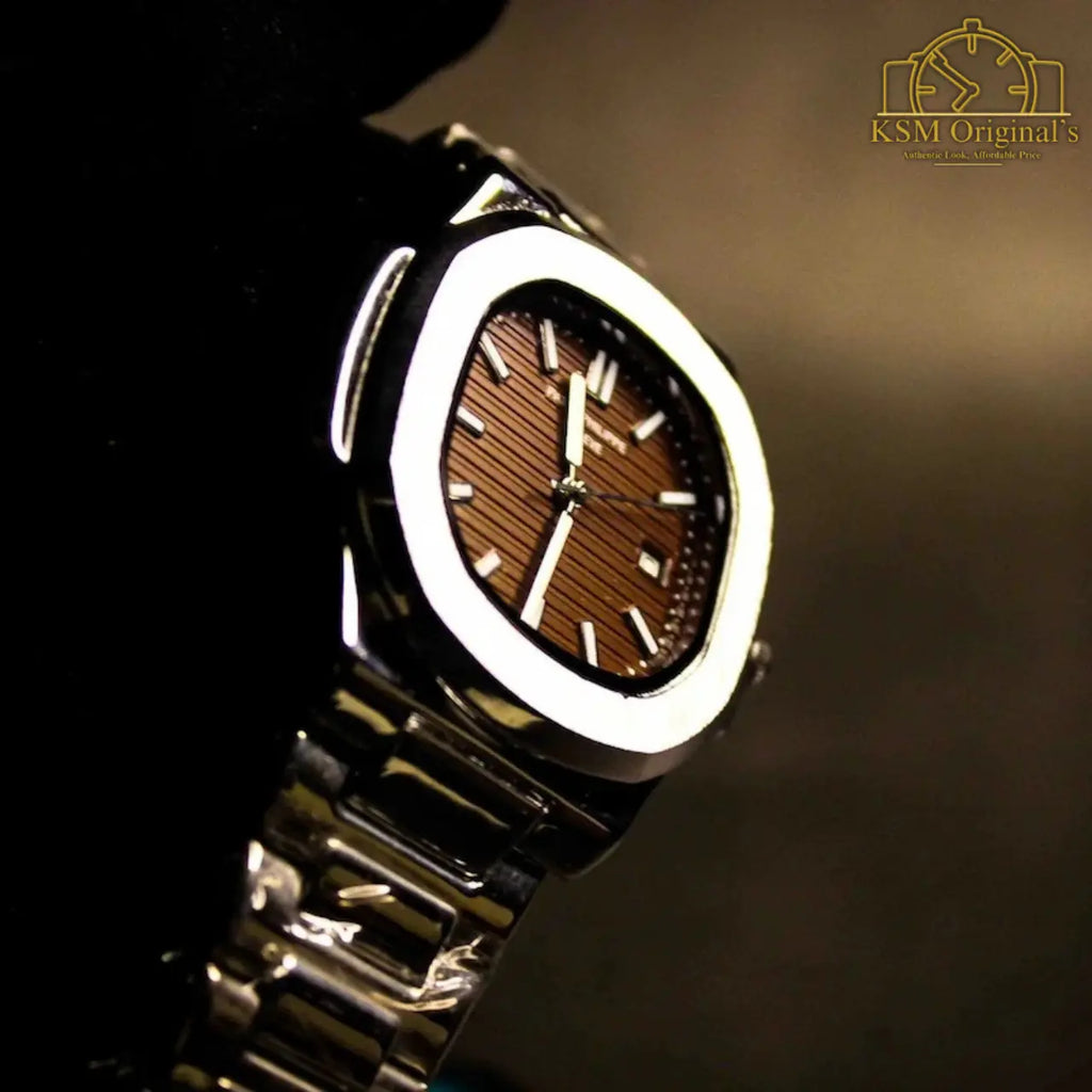 PP – Nautilus Silver Brown – AAA Quality