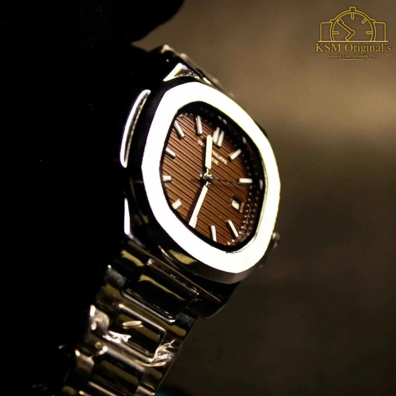 PP – Nautilus Silver Brown – AAA Quality