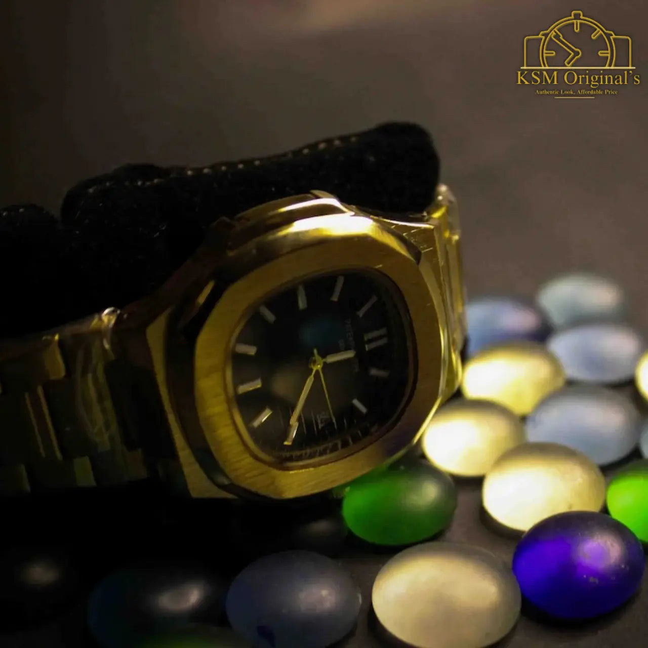 PP – Nautilus Dark Gold – AAA Quality