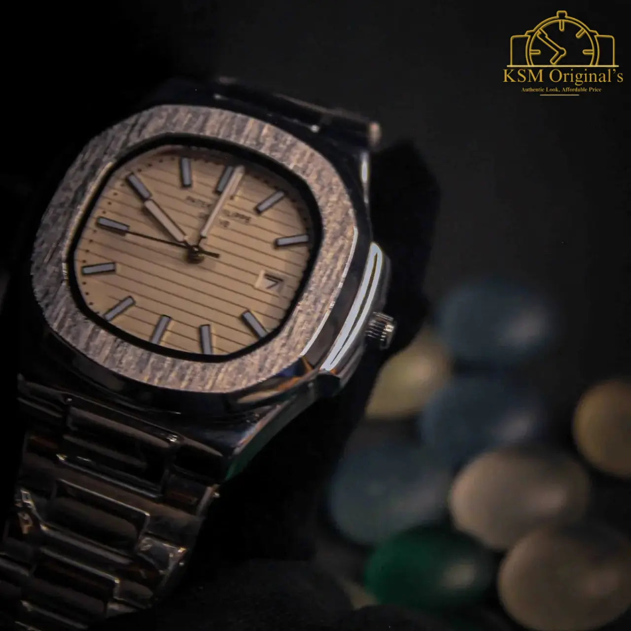 PP – Nautilus Silver White – AAA Quality