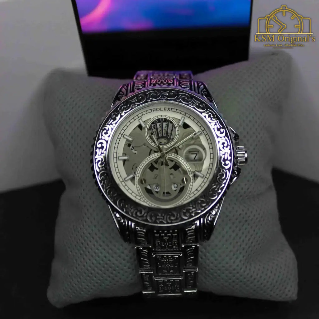 RLX Engraving Silver – Premium Edition – AAA Quality