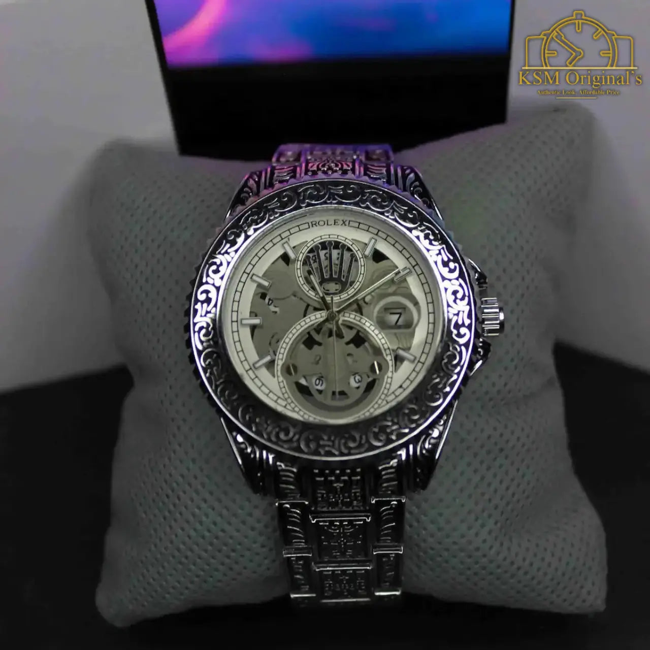 RLX Engraving Silver – Premium Edition – AAA Quality