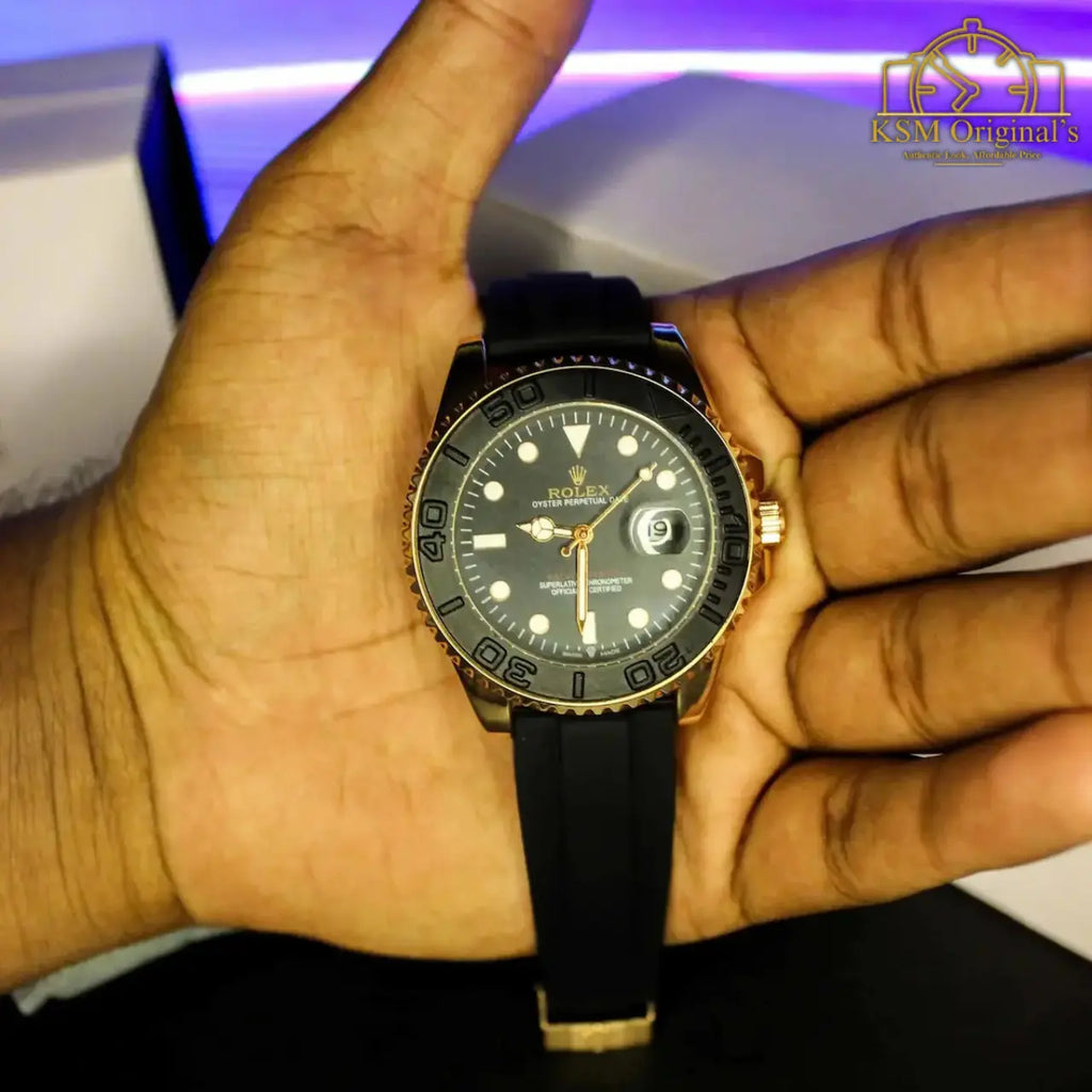 RLX - Yatch-Master Silicone Strap - AAA Quality - Premium Edition