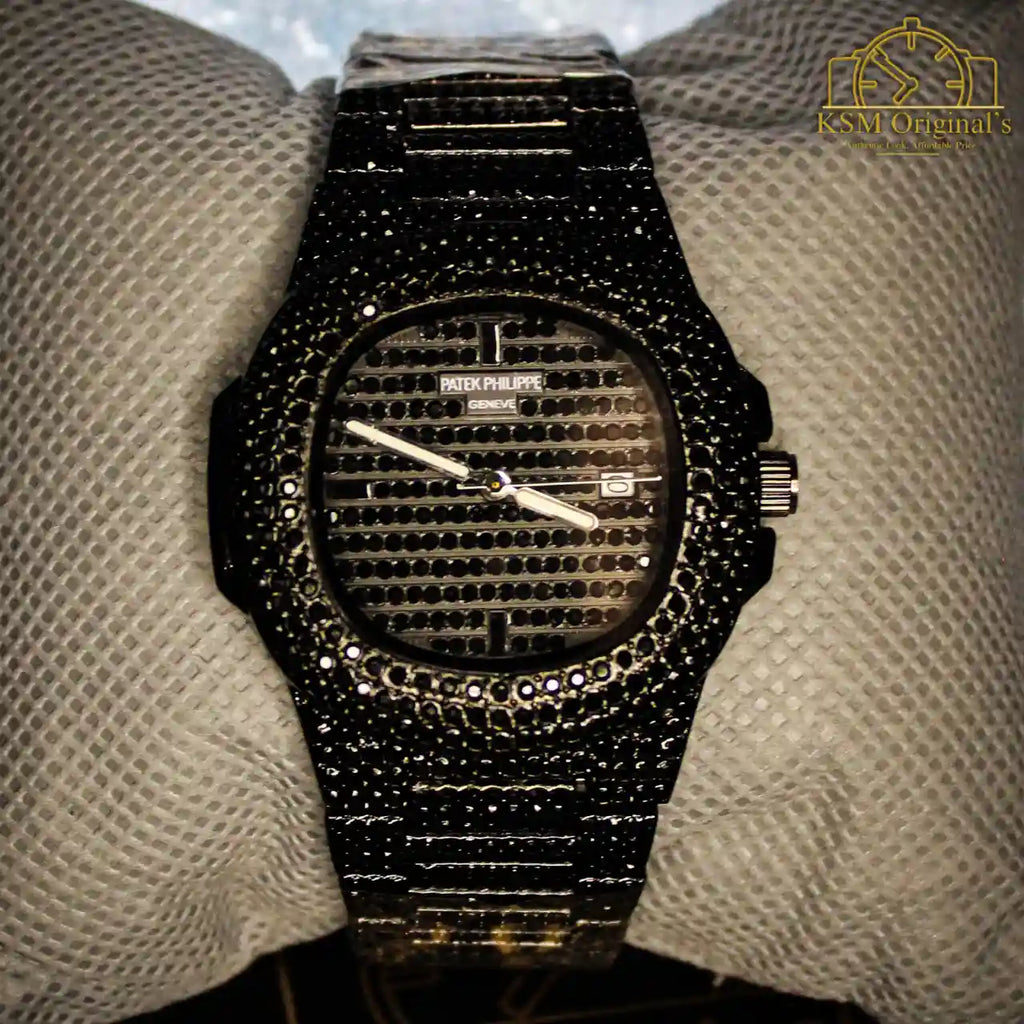 PP – Iced – Out Black  – AAA Quality