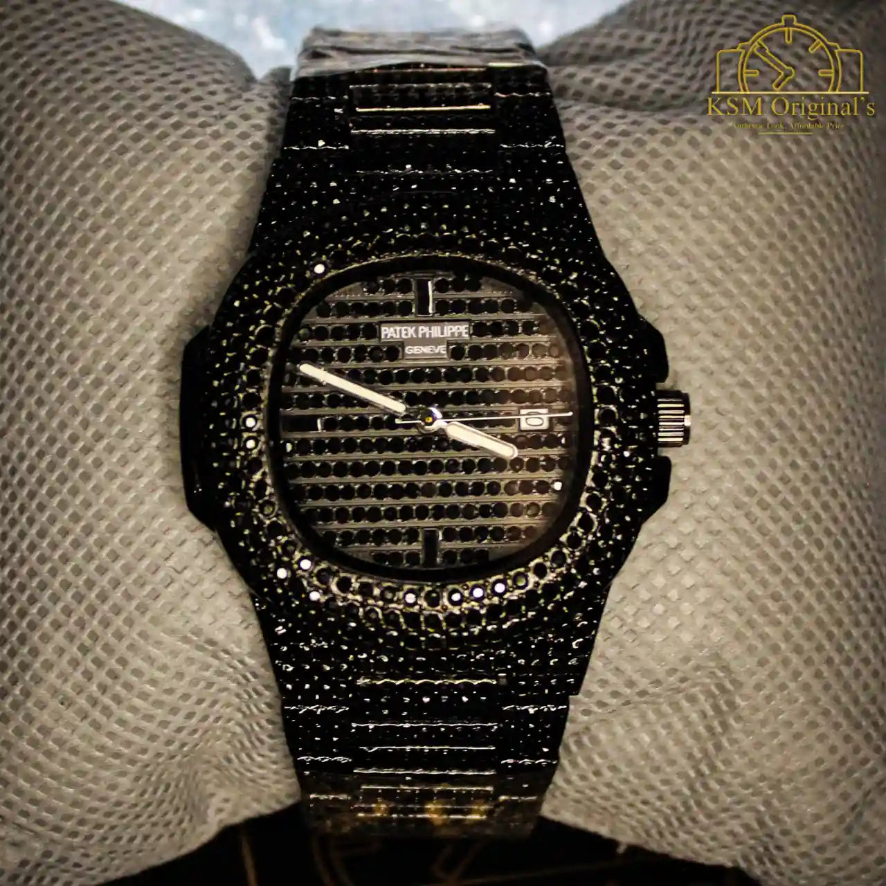 PP – Iced – Out Black  – AAA Quality