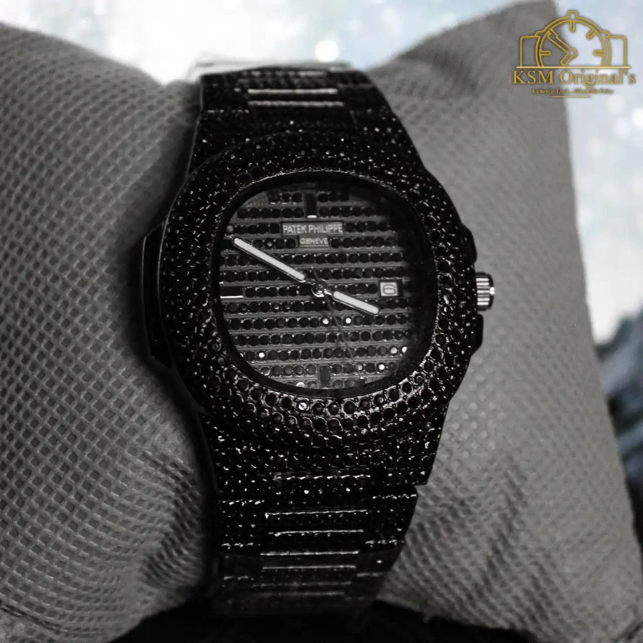 PP – Iced – Out Black  – AAA Quality