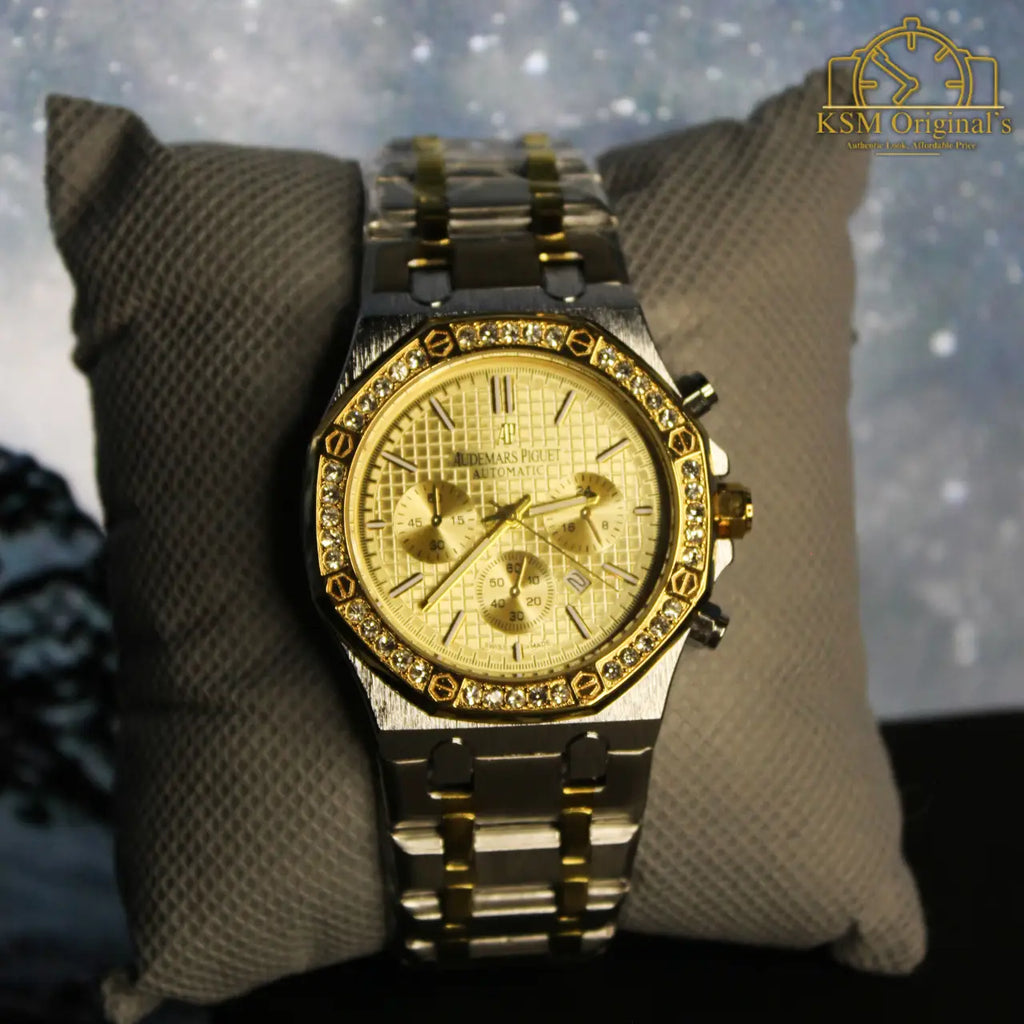 AP – Silver Golden Textured – AAA Quality