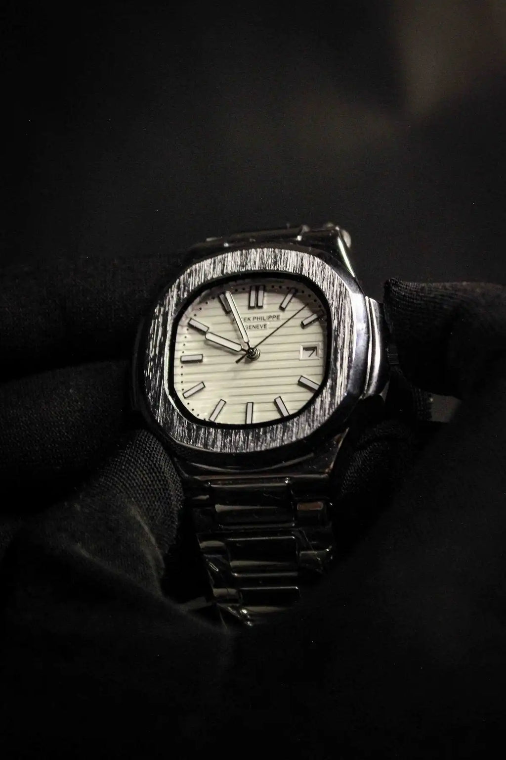 PP – Nautilus Silver White – AAA Quality